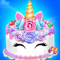Unicorn Cake Maker-Bakery Game logo