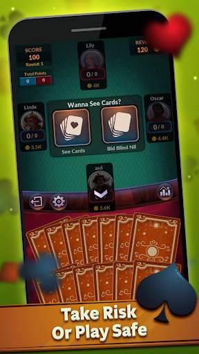 Spades Offline - Kartenspiele screenshot 3