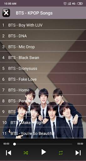 BTS Offline Song screenshot 1
