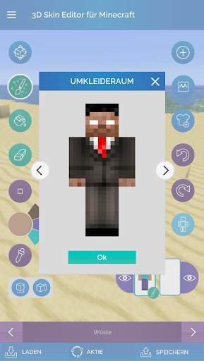 QB9 3D Skin Editor für Minecraft screenshot 4
