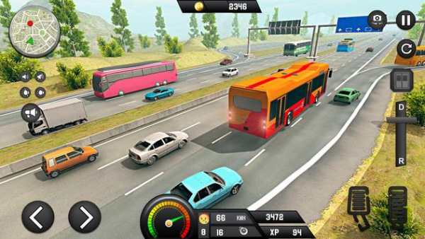 City Driving Bus Driving Simulator 2019: Modern screenshot 11