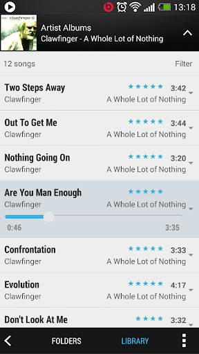 Poweramp Sensify screenshot 4