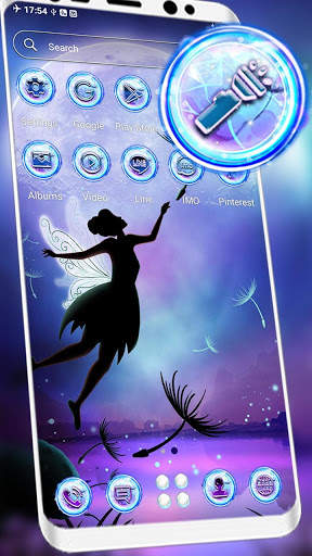Dark Fairy Launcher Theme screenshot 4