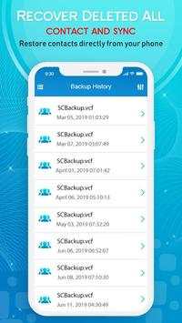 Recover Deleted Contacts - Backup, Export, Restore screenshot 4