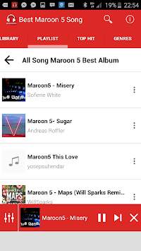 Song Maroon 5 Best Album screenshot 4
