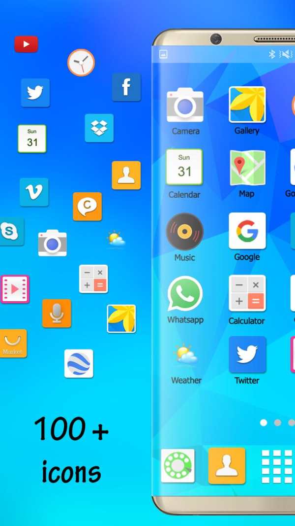 Launcher and Theme for Samsung S8 Edge, Galaxy s8 screenshot 4
