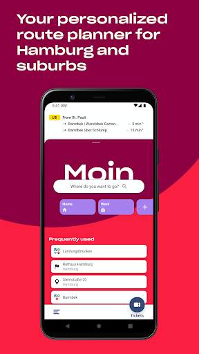 hvv - route planner & tickets screenshot 1