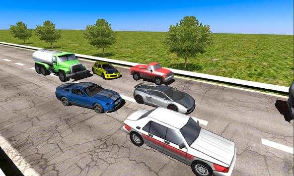Racing in Car screenshot 1