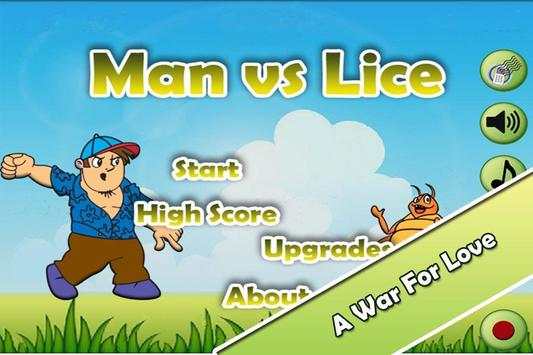 Funny Game - Man vs Lice FREE screenshot 6