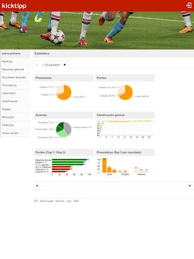 Kicktipp - La porra aplicación screenshot 10