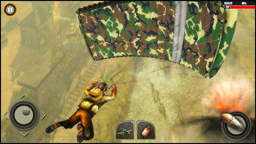 World War ww2 Firing battlegrounds: Free Gun Games screenshot 1