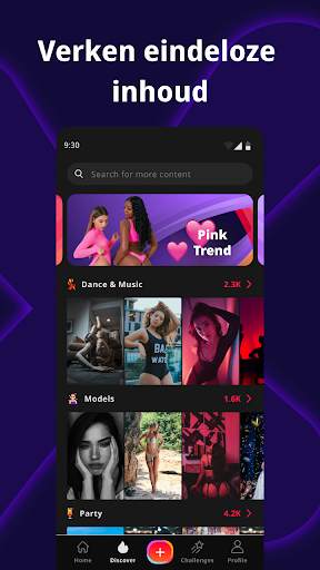 VotTak - Korte video-app screenshot 1