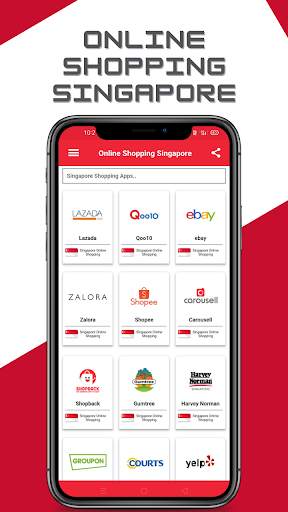 Aplikasi Beli-belah dalam talian Singapura screenshot 1