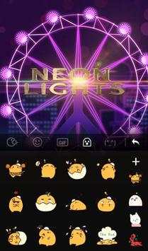 Neon Lights Keyboard Theme screenshot 3