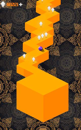 Zigzog boom - Classic ZigZag - Rolling Ball Game screenshot 3