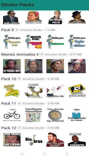 Stickers de memes para WhatsApp - Memes Frases screenshot 2