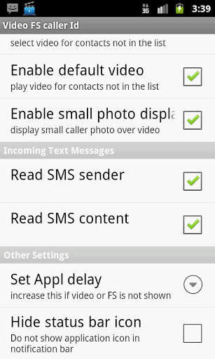 Video Full Screen Caller ID Tr screenshot 2