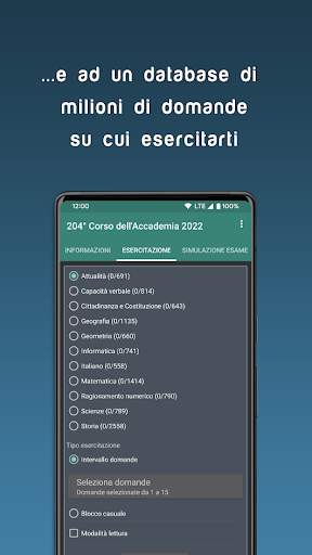 MilitariTest - Simulatore quiz 2 تصوير الشاشة