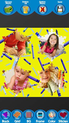Crayons Photo Collage screenshot 4