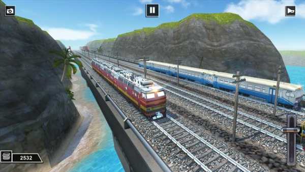 Train Driving Racing In Train screenshot 6