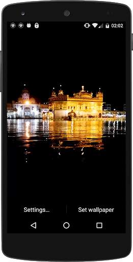 Golden Temple Live Wallpaper screenshot 2