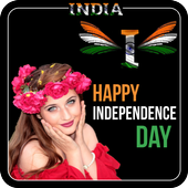 Indian Flag Letter Alphabet icon