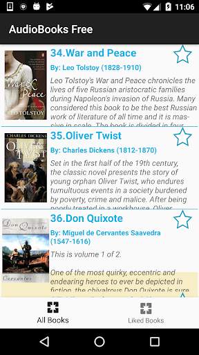 Audiostory - Audiobook Free screenshot 1