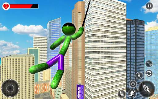 Amazing Green Rope Hero - Grand Vice Town screenshot 4