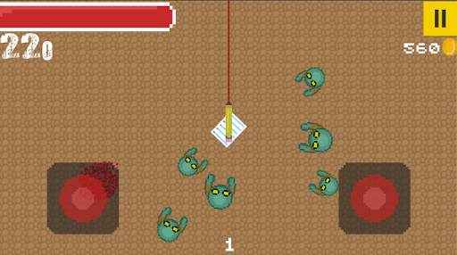 Mini Tank Zombie Survival screenshot 1