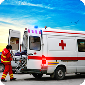 Ambulance Drive Simulator 3d أيقونة