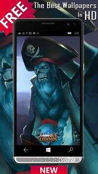 Free Hero Mobile Legends Wallpaper HD screenshot 2