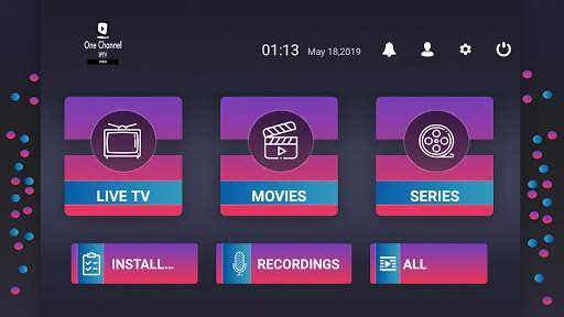 One Channel IPTV Pro screenshot 1