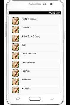 Dr. Dre 50 Top Song Lyrics screenshot 3