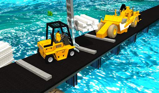 River Railroad Builder : Bridge Construction screenshot 9