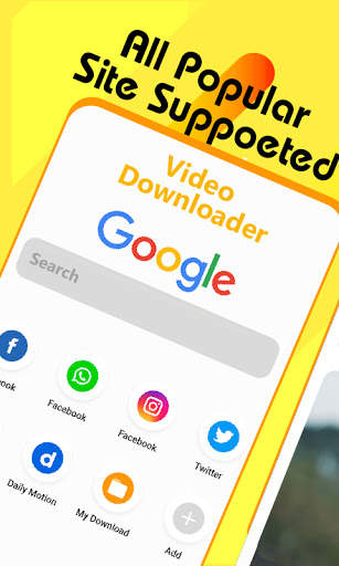 Mp3 & Mp4 Video Downloader - Video Downloader 2021 screenshot 3