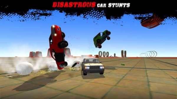 Extreme Car Stunts Classic : Demolition Wreckfast screenshot 2