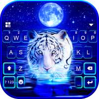 Neon Tiger 2 Keyboard Background on 9Apps