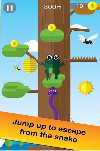 Crazy Frog Jump Tap Escape screenshot 8