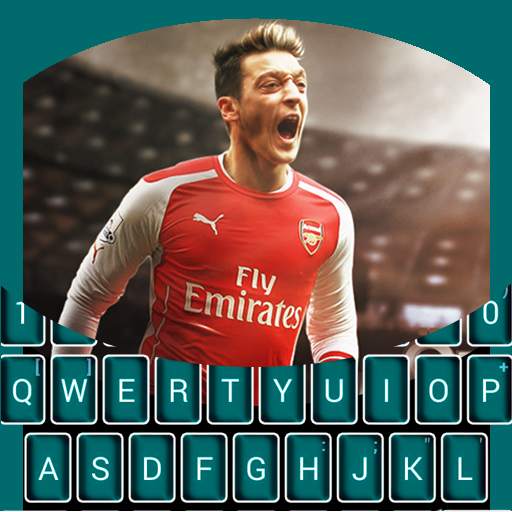 Keyboard Simple Ozil Theme - Coolykeybd 1.4