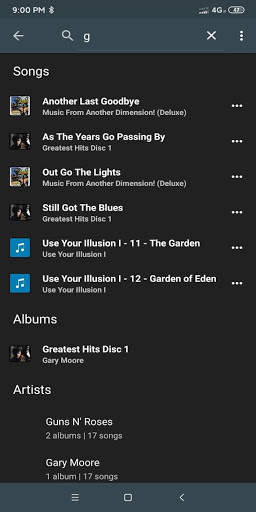 Music Player 6 تصوير الشاشة