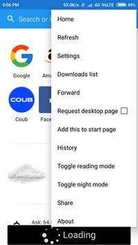Google 4G Browser screenshot 5