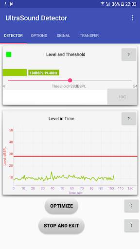 UltraSound Detector screenshot 1