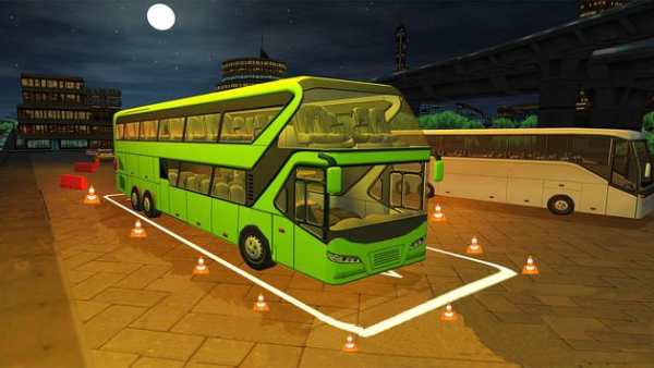 Real Coach Bus Parking Driving School 3D Simulator screenshot 4