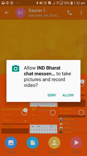 IND Bharat chat messenger-awesome calls & chats screenshot 3