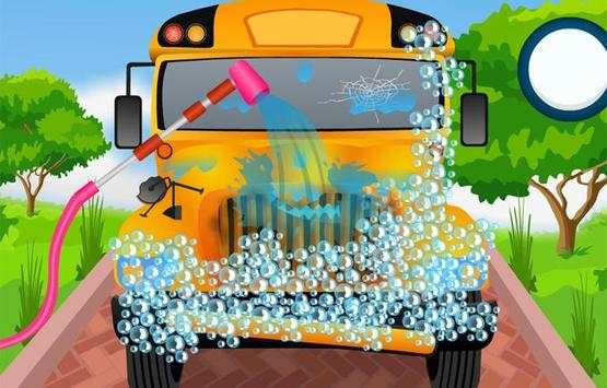 My School Bus - Cleaning Game screenshot 5