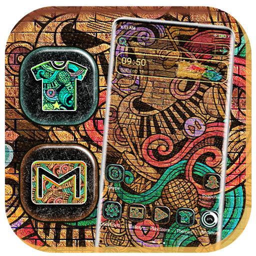 Graffiti Art Launcher Theme icon