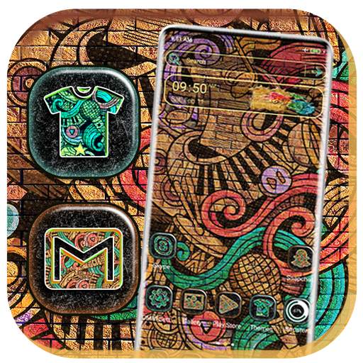 Graffiti Art Launcher Theme 2.2.1