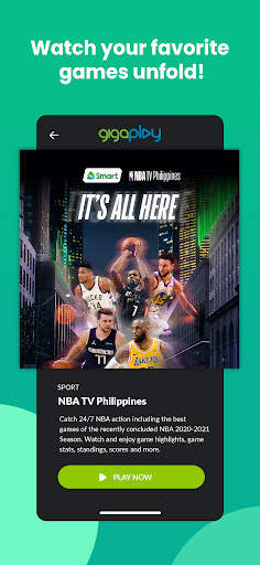 GigaPlay screenshot 2