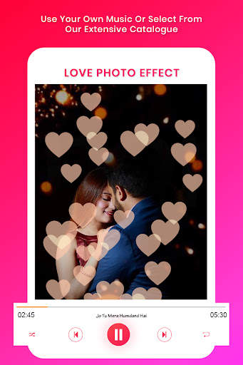Romantic Love Video Maker screenshot 6