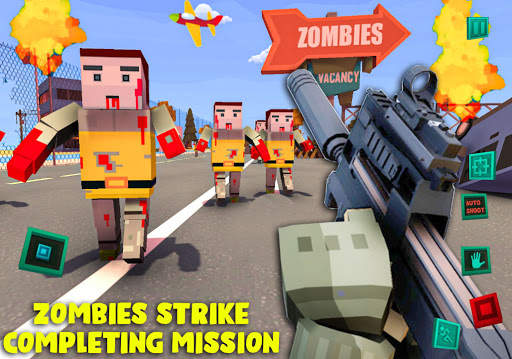 Zombie Pixel Warrior 3D- The Last Survivor screenshot 5